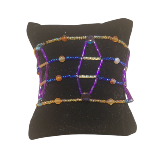 Carnelian Skies Meridian Mesh Bracelet
