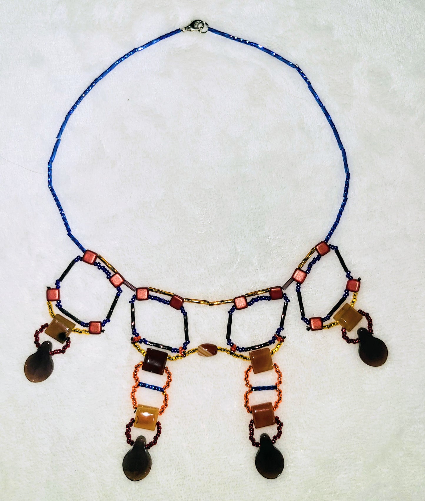 Carnelian Tyrian Gate necklace