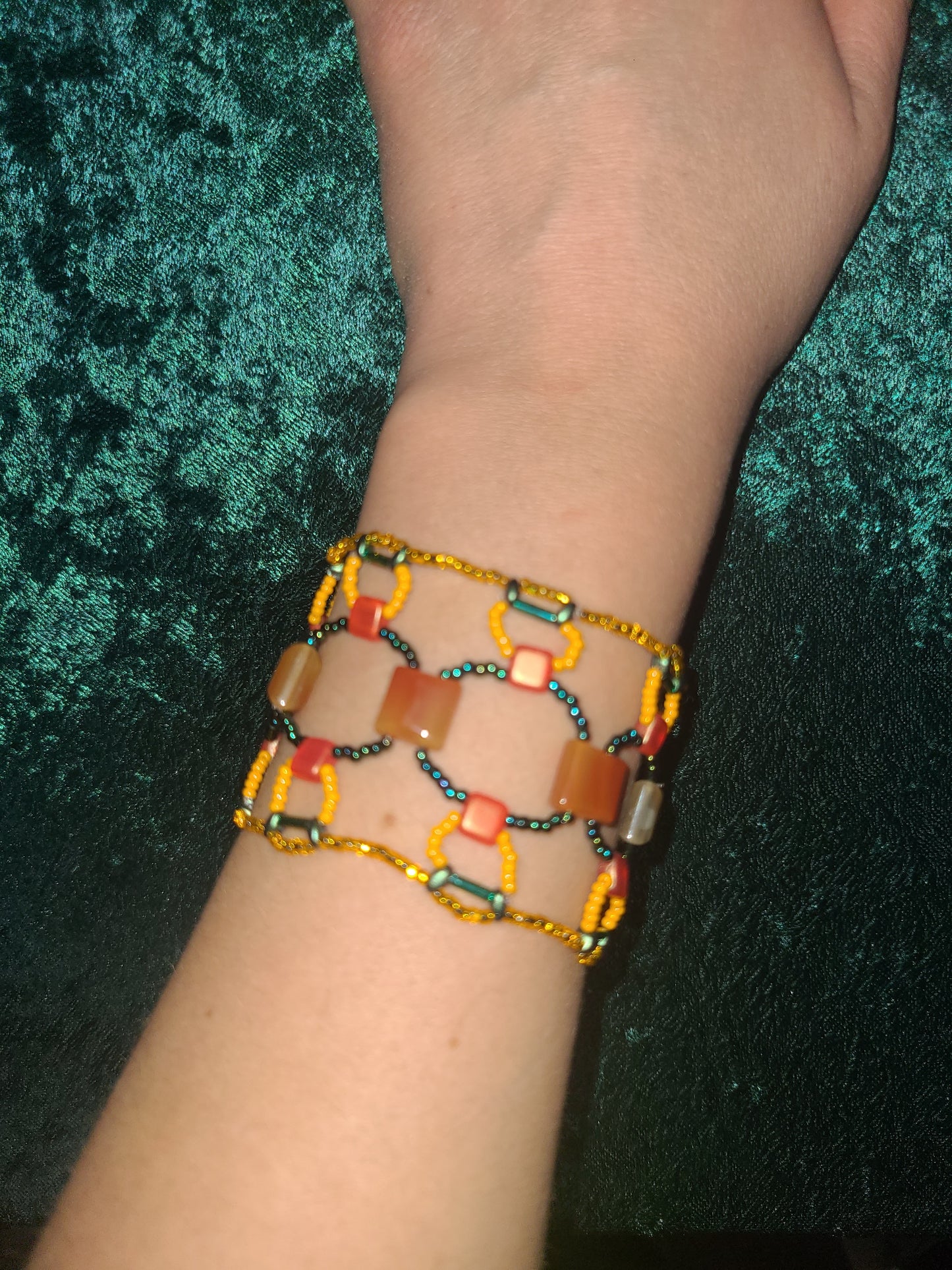 Carnelian Bohemian Dreamweave Bracelet