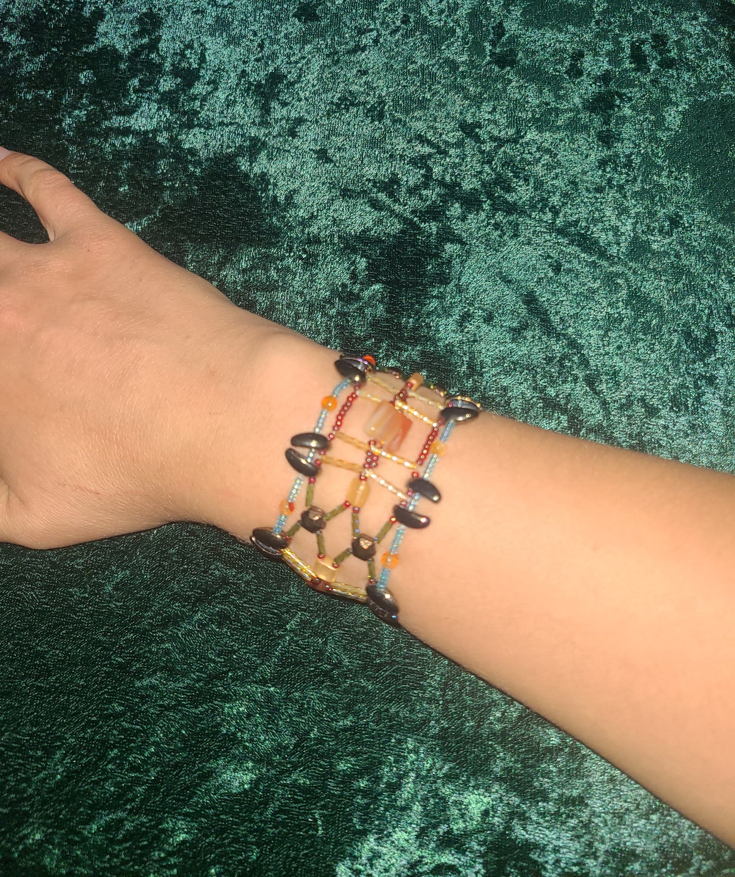 Carnelian Jaali Bracelet