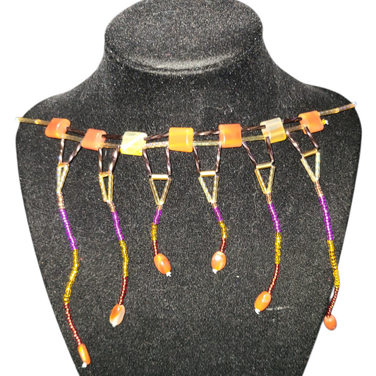 Carnelian Merv Necklace