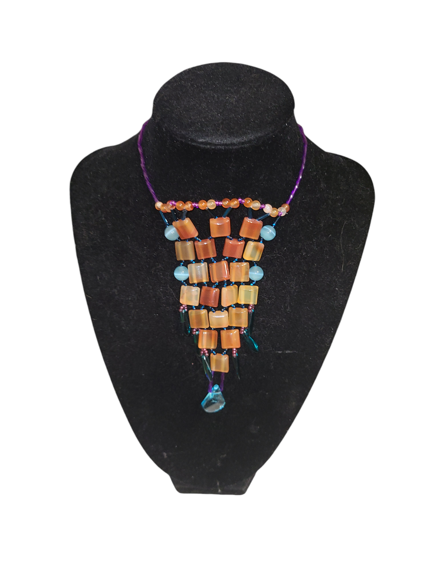 Carnelian Metropolitan Mosaic Necklace