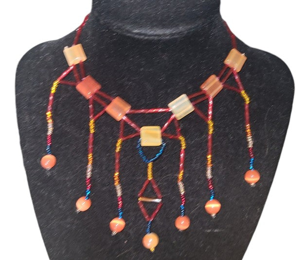 Carnelian Skies Adriatic Splendor Necklace