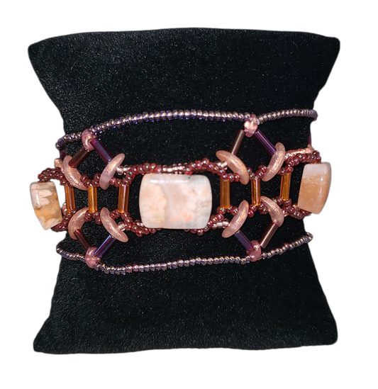 Cherry Blossom Tessera Bracelet