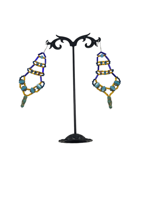 Coastal Dawn Chandelier Earrings