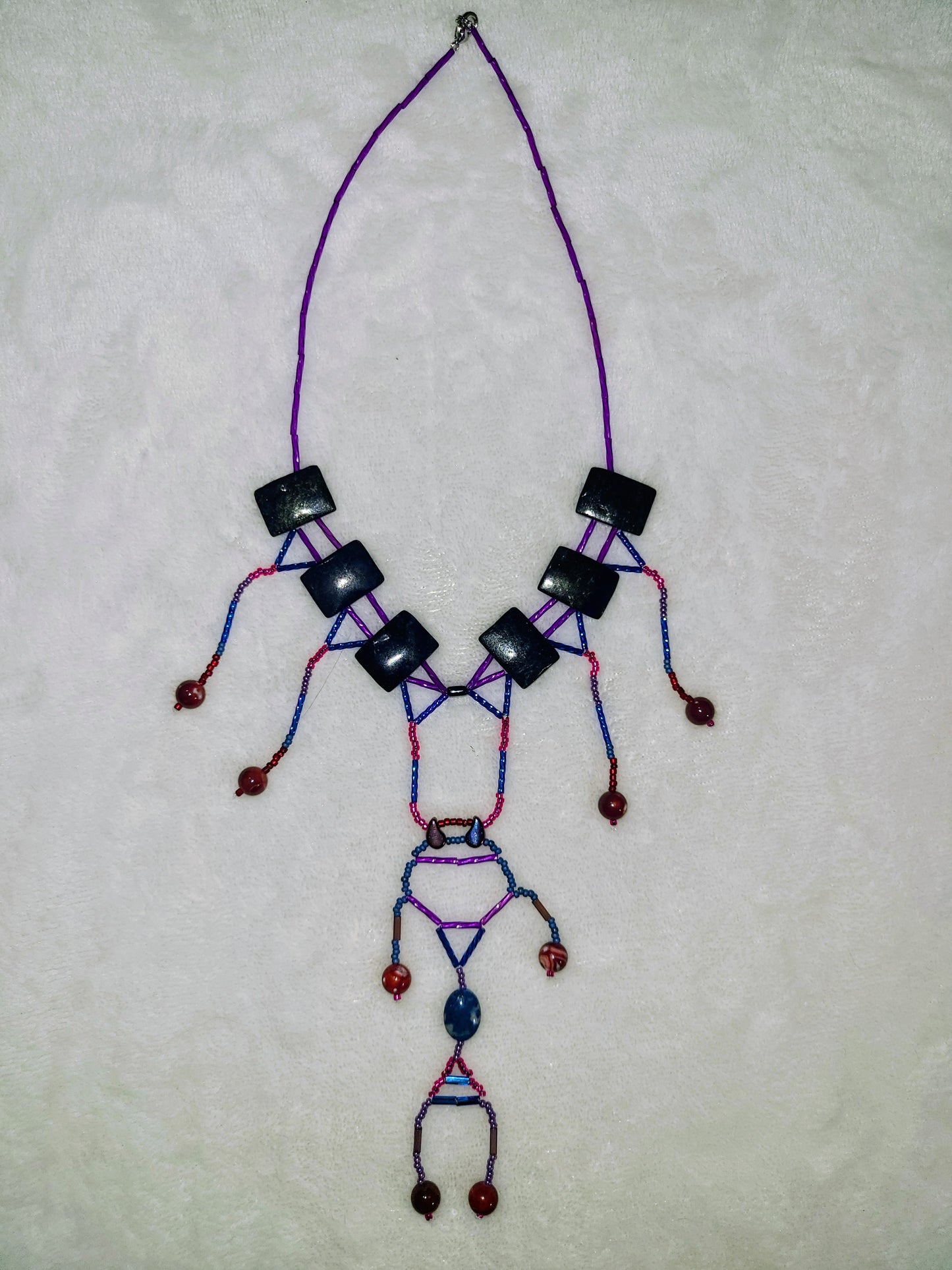 Fuchsia Lapis Tellmark Necklace