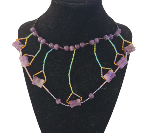 Amethyst Bohemian Rhapsody Necklace