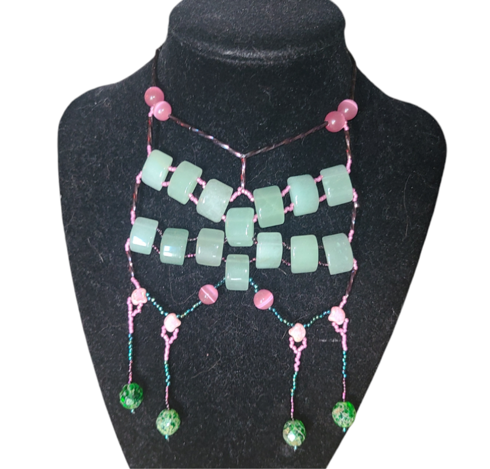 Aventurine Starlit Sands Necklace