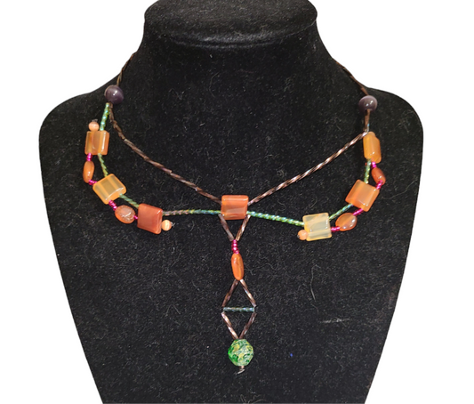 Carnelian Phoenix necklace