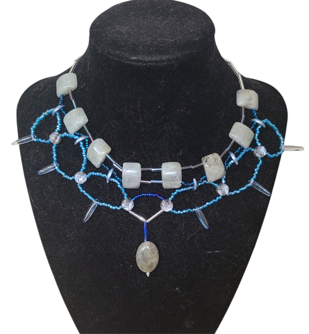 Labradorite Cleopatra Necklace