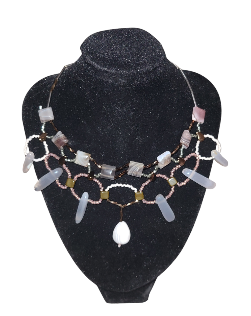 Agate Cleopatra Necklace