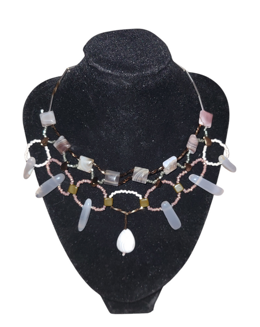 Agate Cleopatra Necklace