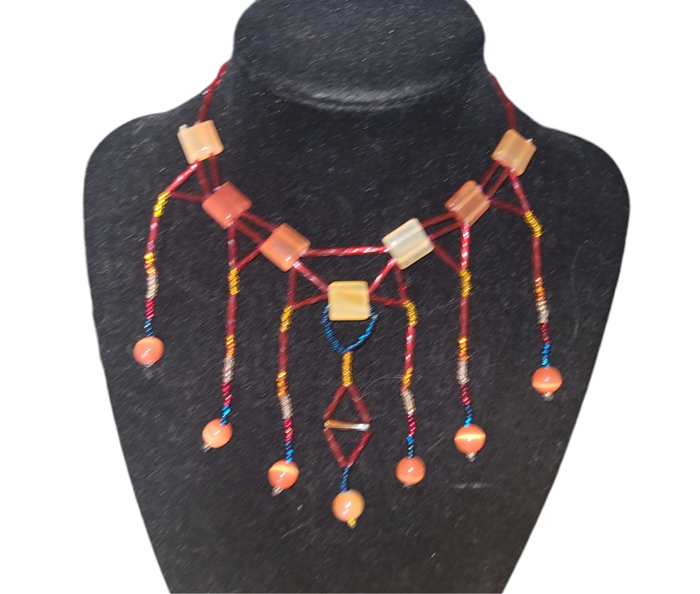 Carnelian Skies Adriatic Splendor Necklace