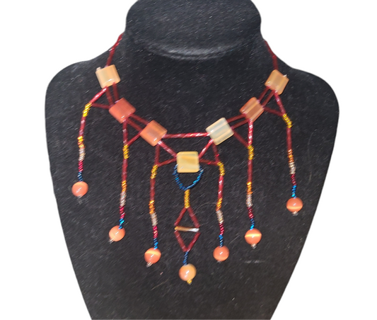 Carnelian Skies Adriatic Splendor Necklace