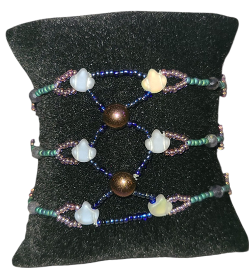 Iolite Interstice Bracelet