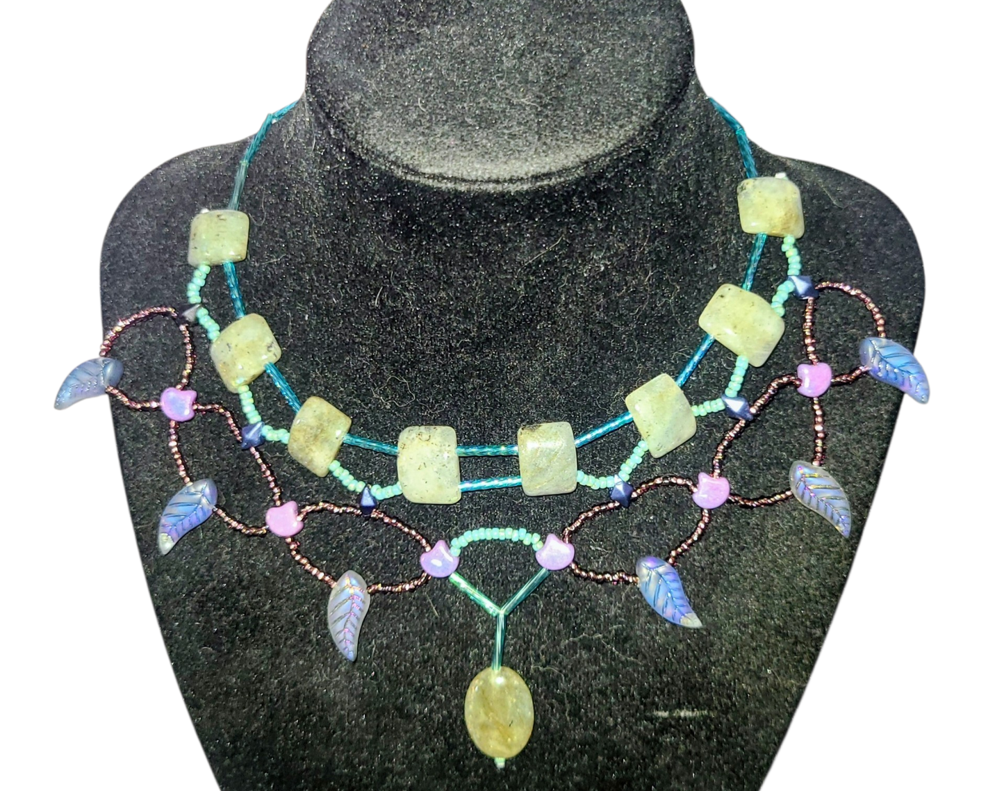 Labradorite Cleopatra Necklace