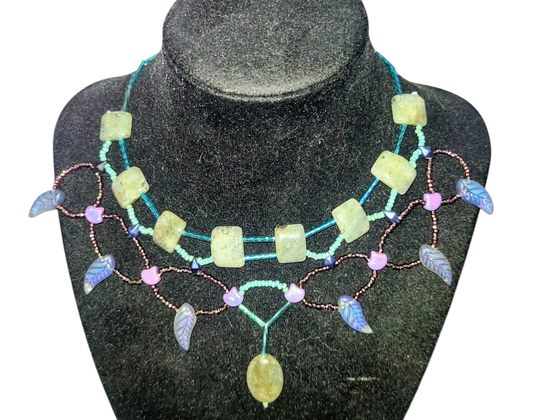 Labradorite Cleopatra Necklace