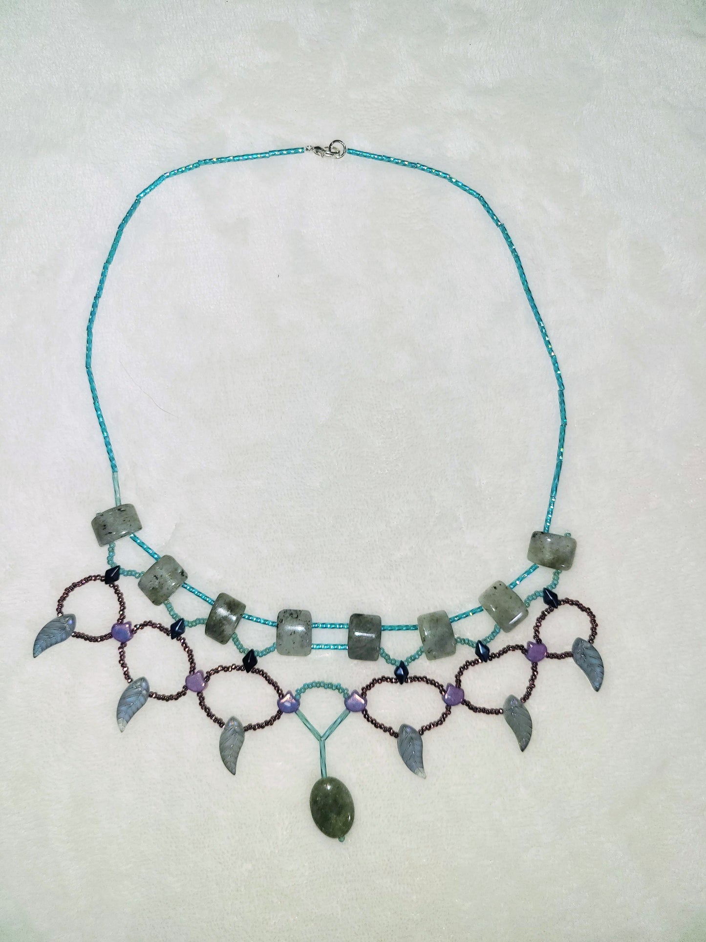 Labradorite Cleopatra Necklace