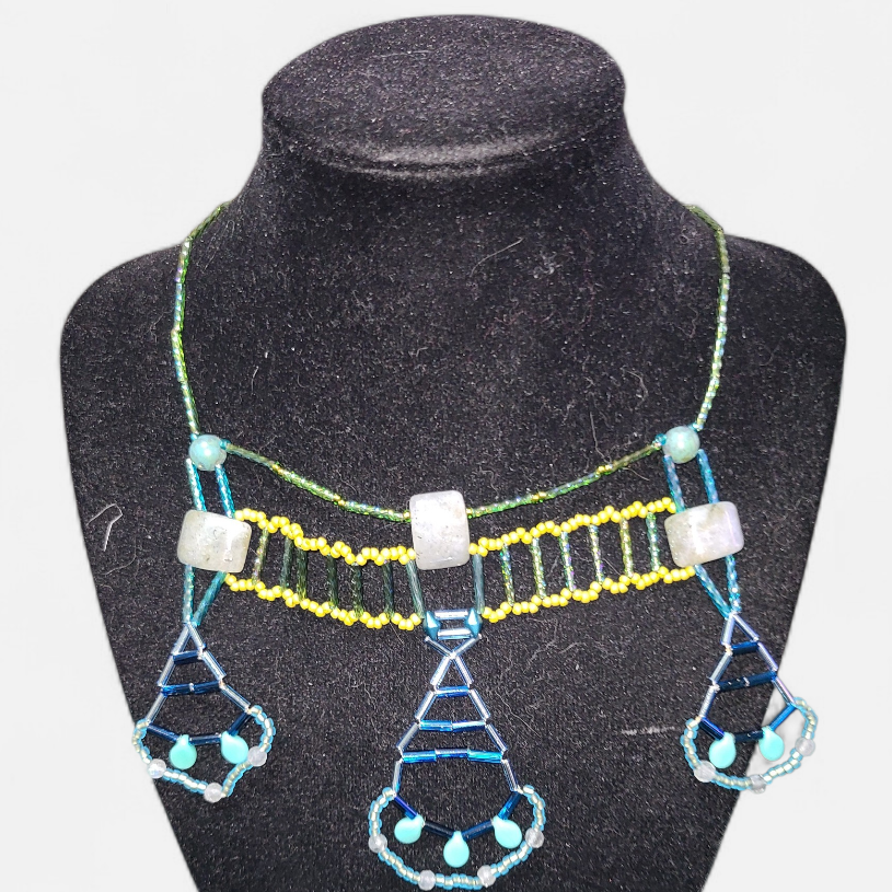 Labradorite Hoysala Necklace