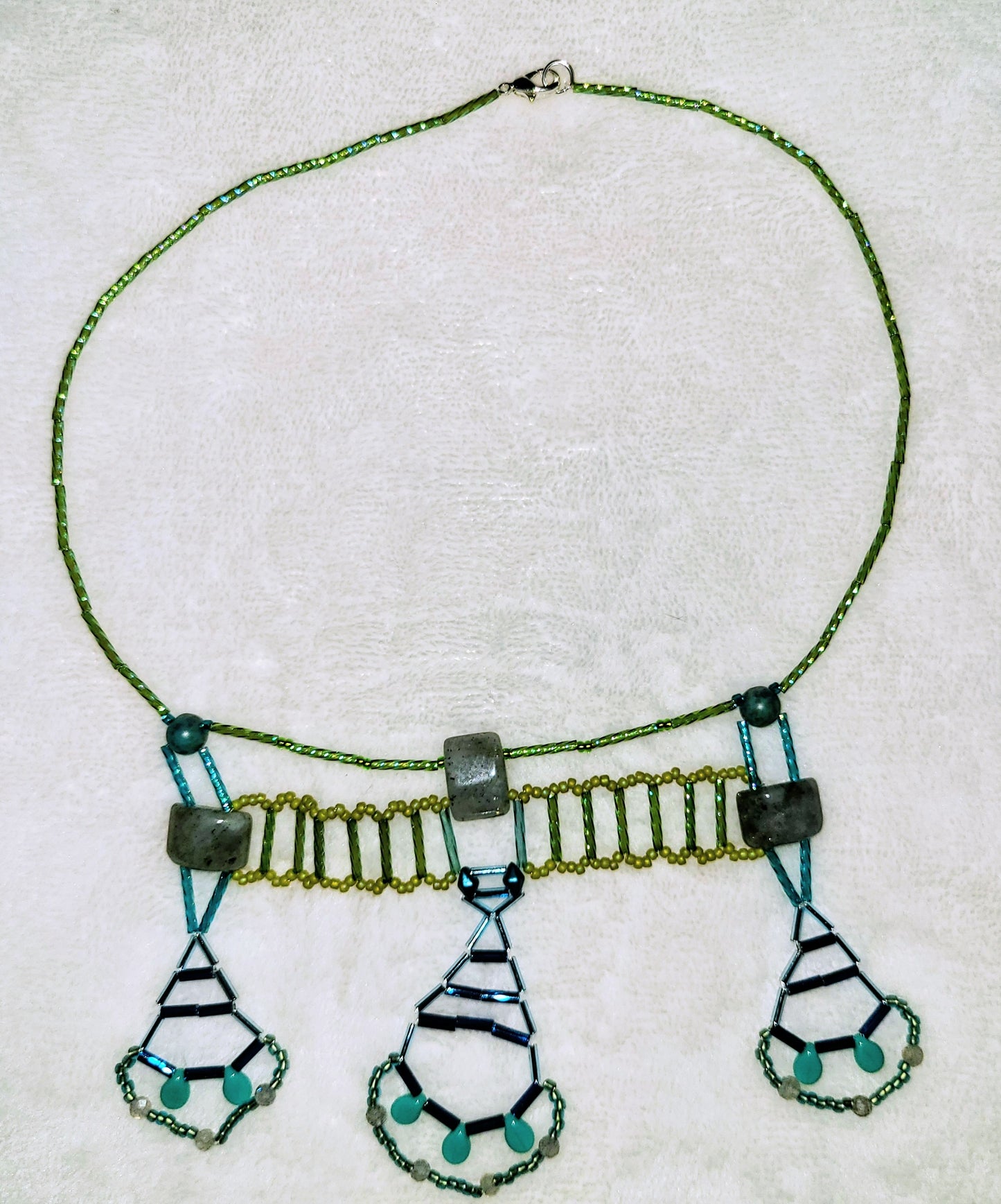 Labradorite Hoysala Necklace