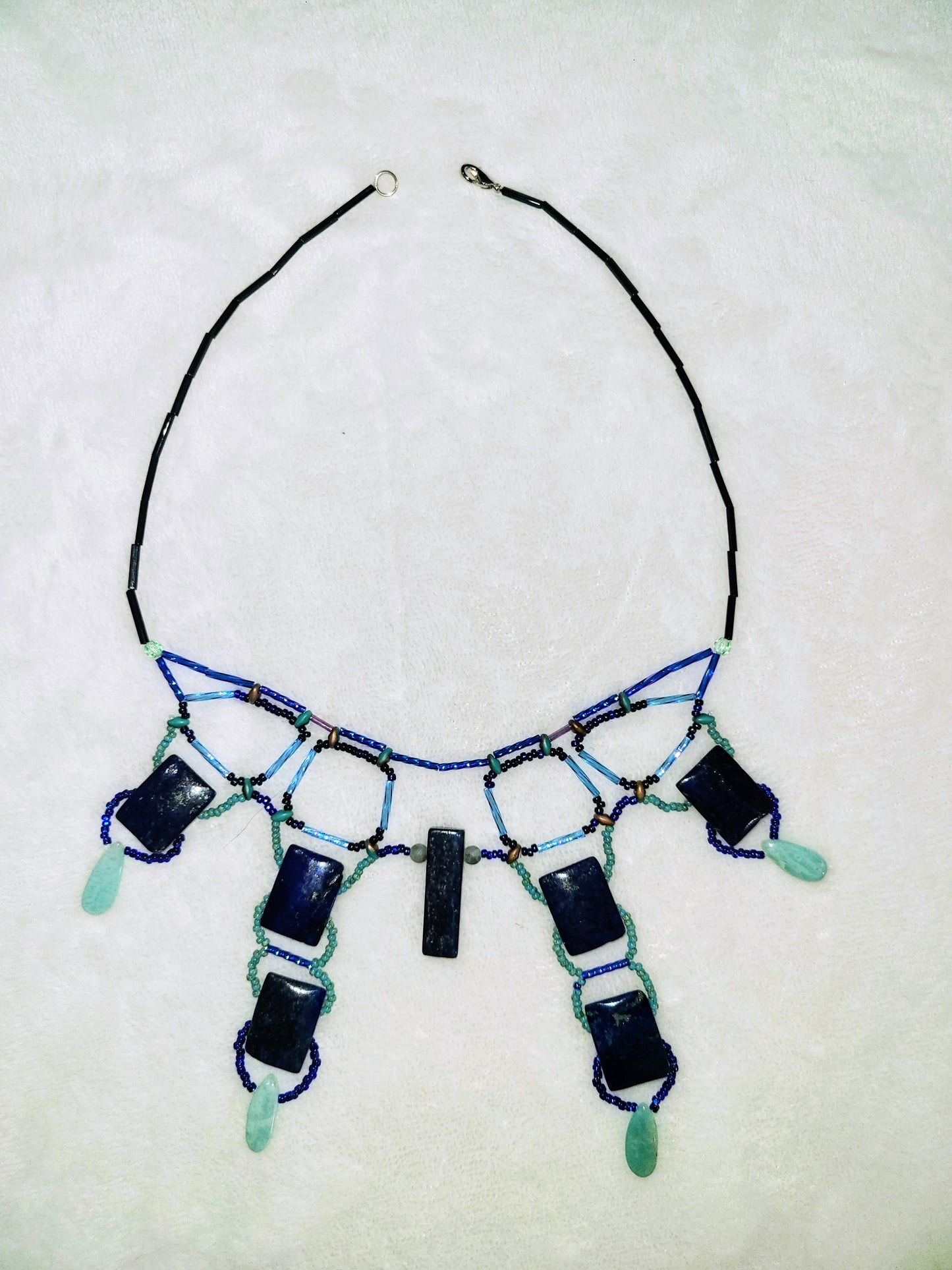 Lapis Tyrian Gate Necklace