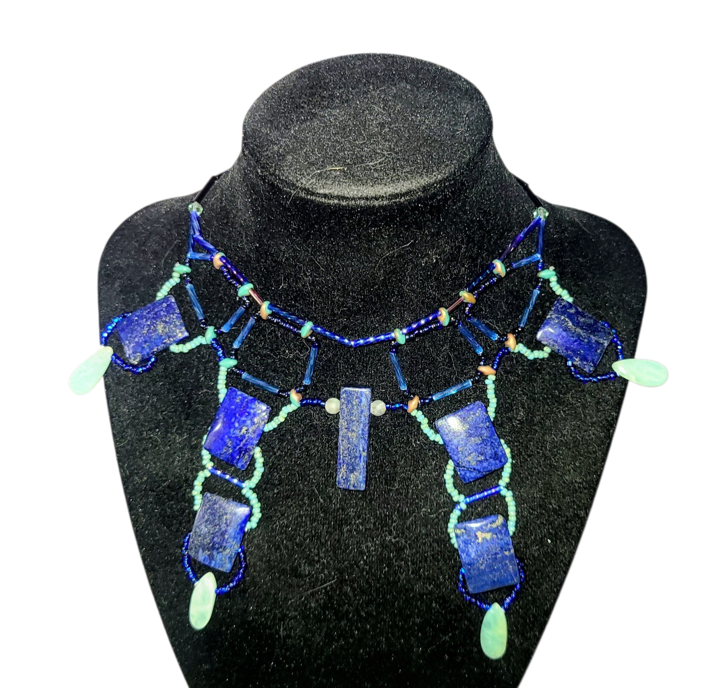 Lapis Tyrian Gate Necklace