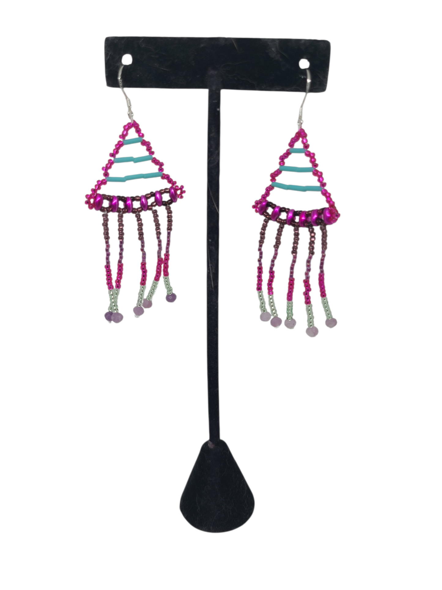 Lepidolite Ukok Earrings