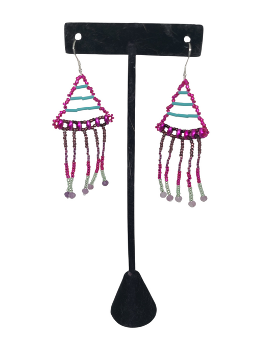 Lepidolite Ukok Earrings