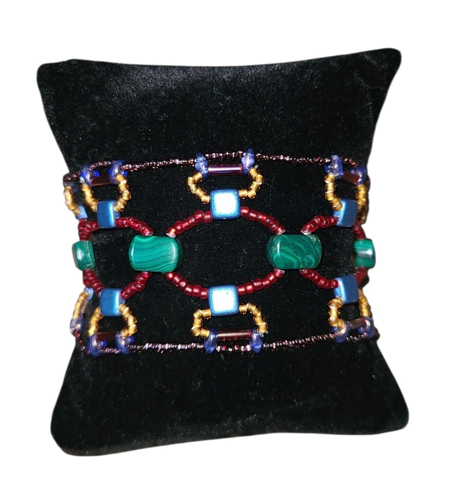 Malachite Bohemian Dreamweave Bracelet