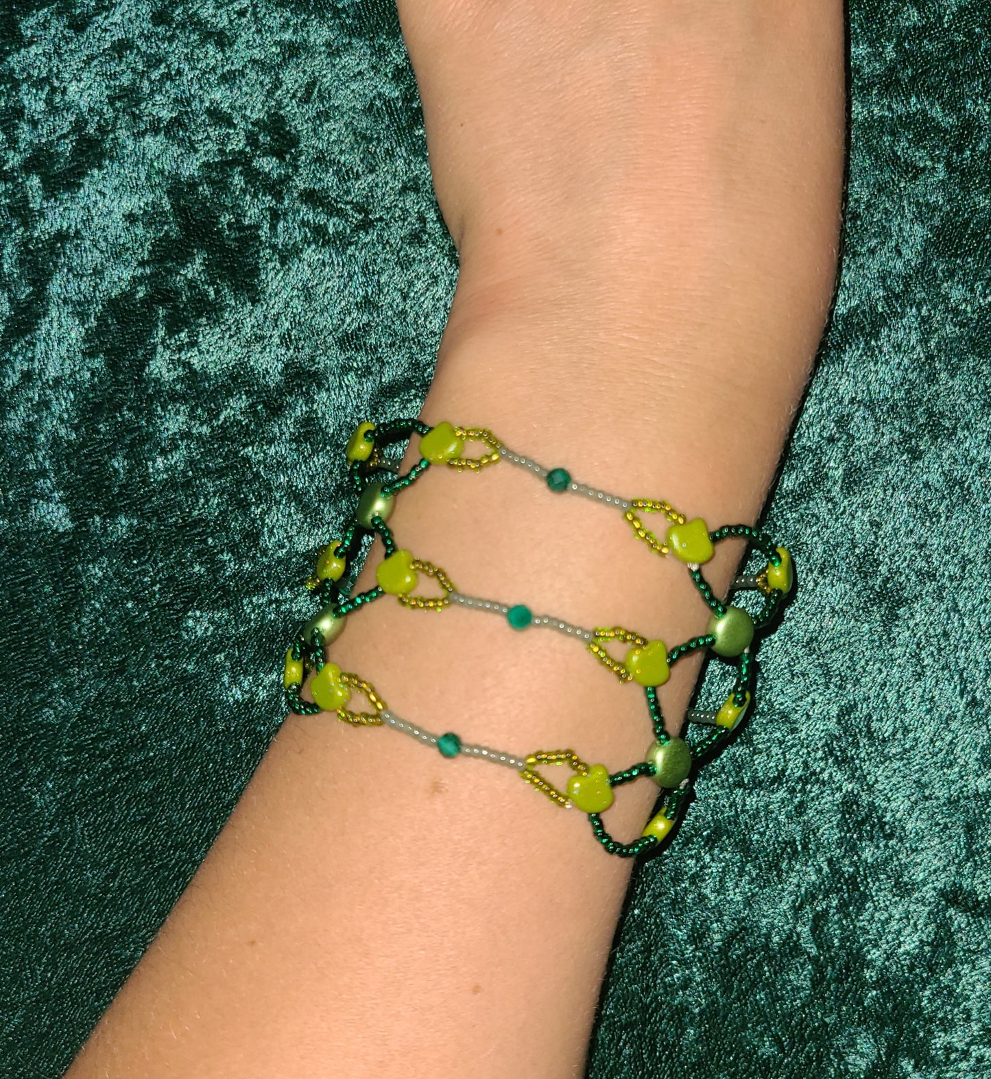 Malachite Interstice Bracelet