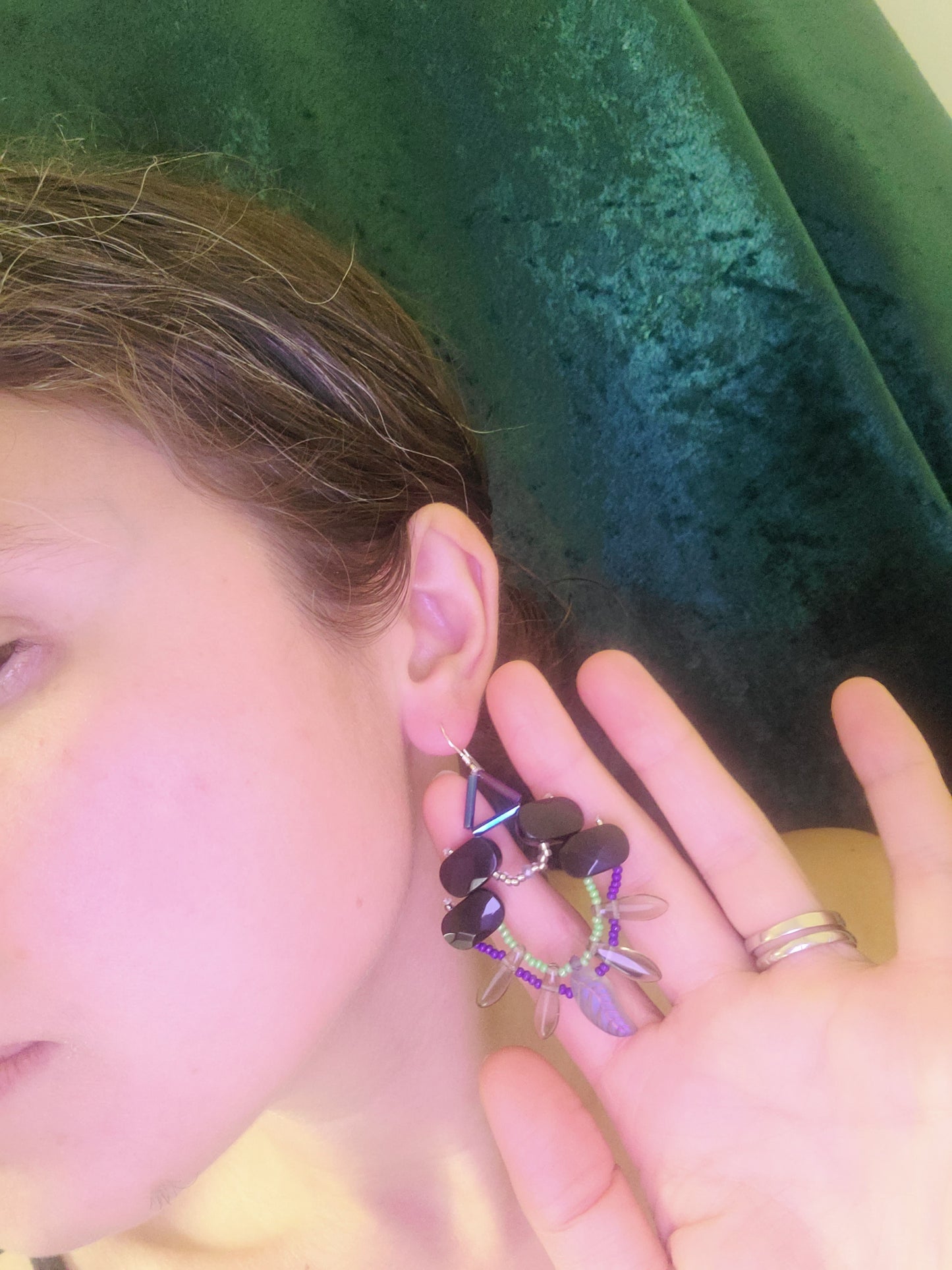 Obsidian Downtown Dazzle Earrings