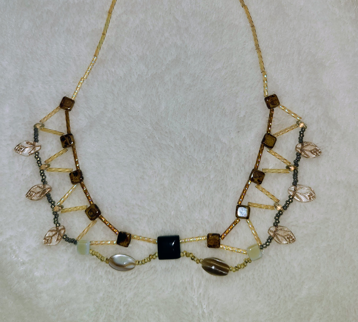 Onyx After Hortense Necklace