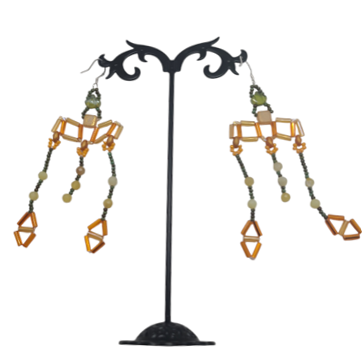 Opal Crotalia Colonnade Earrings