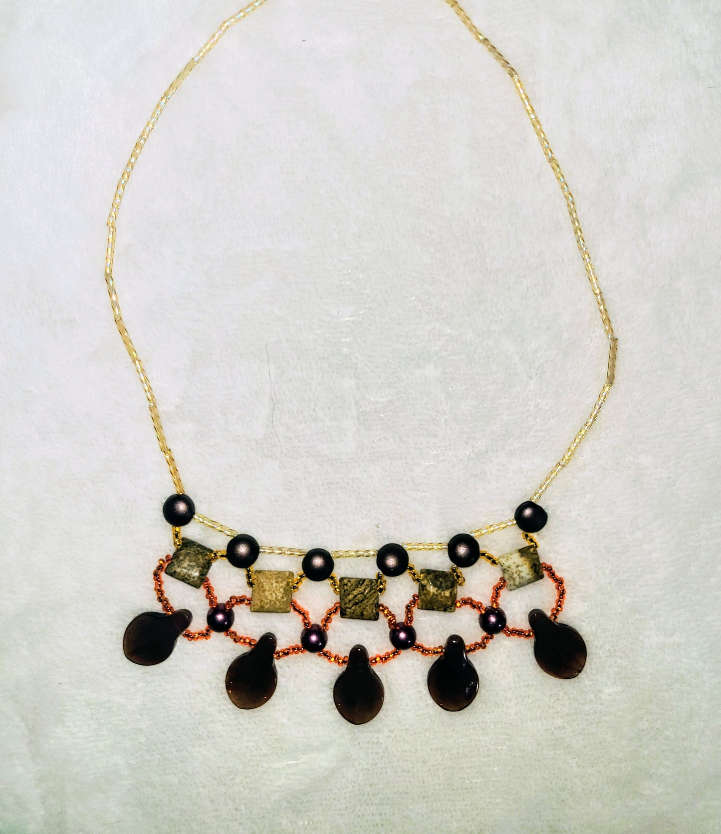 Picture Jasper Painted Desert Necklace