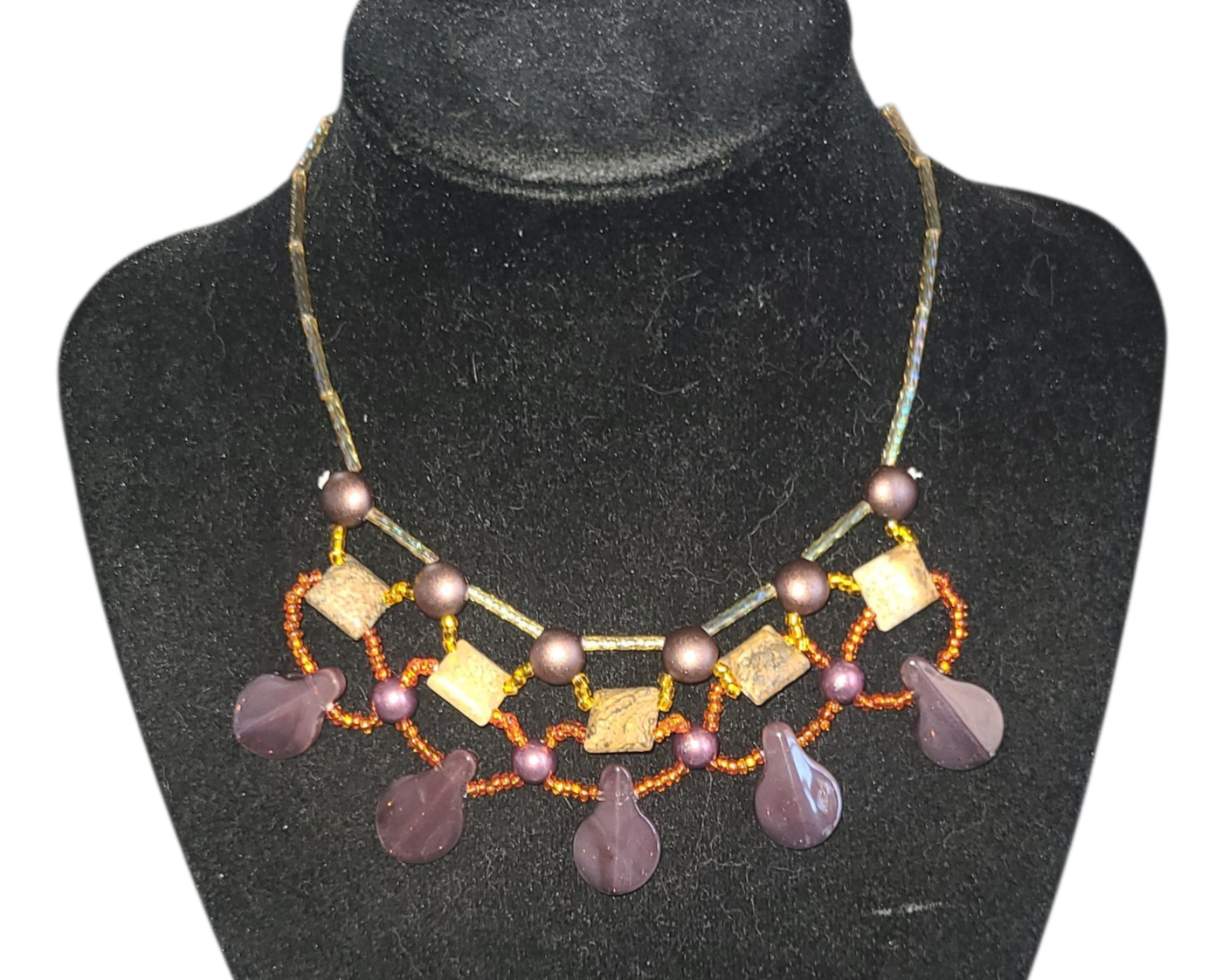 Picture Jasper Painted Desert Necklace