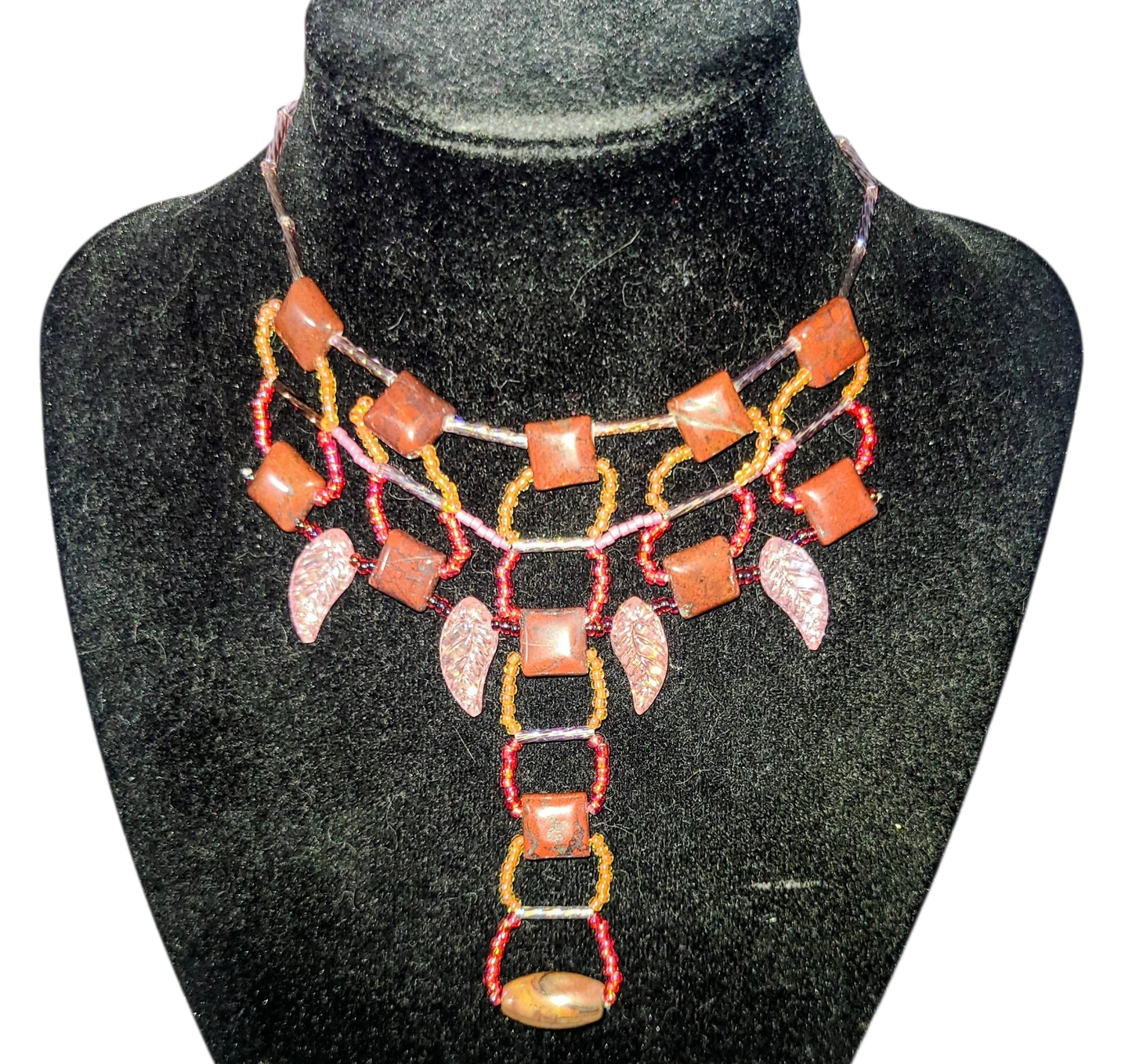 Poppy Jasper Desert Dusk Necklace