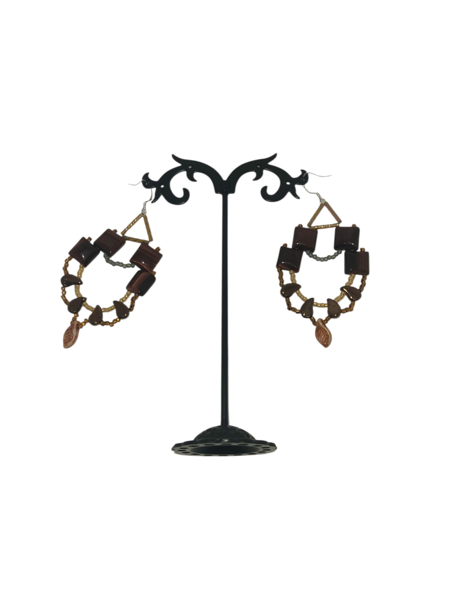 Red Tiger Eye Downtown Dazzle Earrings