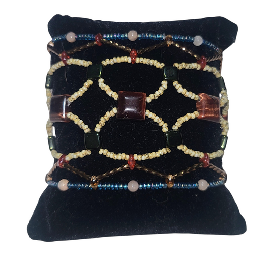 Red Tiger Eye Bukhara Bracelet