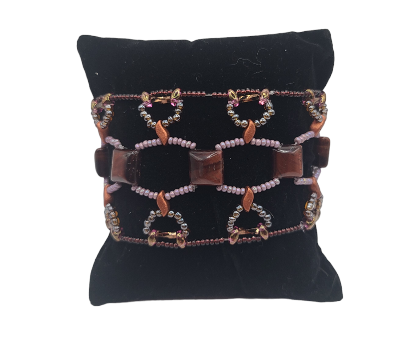 Red Tiger Eye Bohemian Dreamweave Bracelet