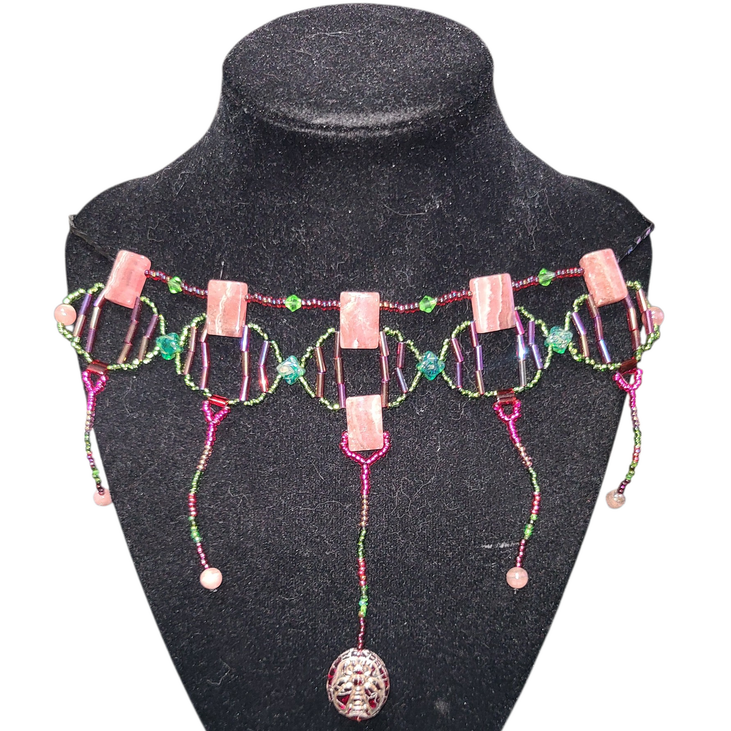 Rhodochrosite Sogdia Necklace