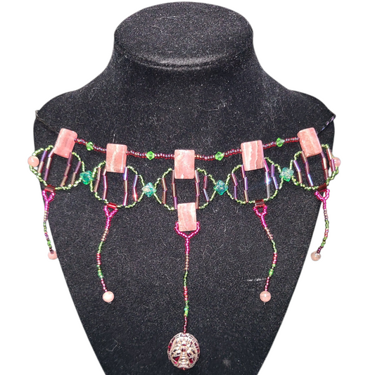 Rhodochrosite Sogdia Necklace