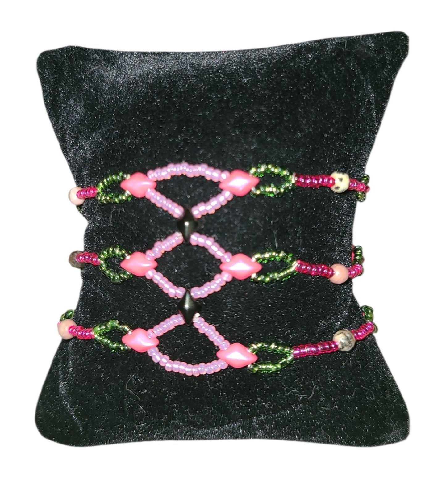 Rhodonite Interstice Bracelet