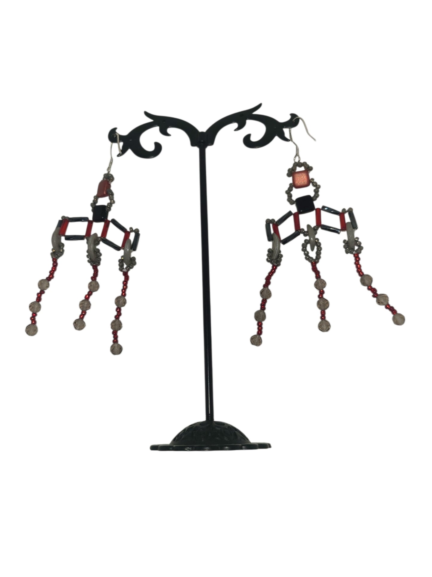 Smoky Quartz Crotalia Colonnade Earrings