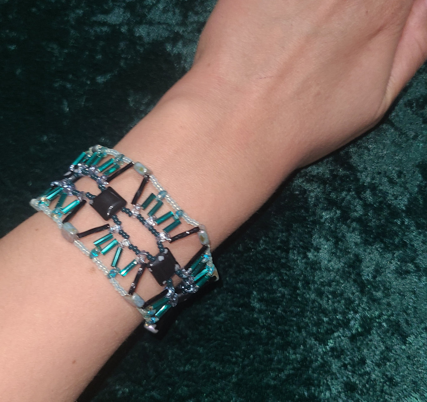 Snowflake Obsidian Nisa Bracelet