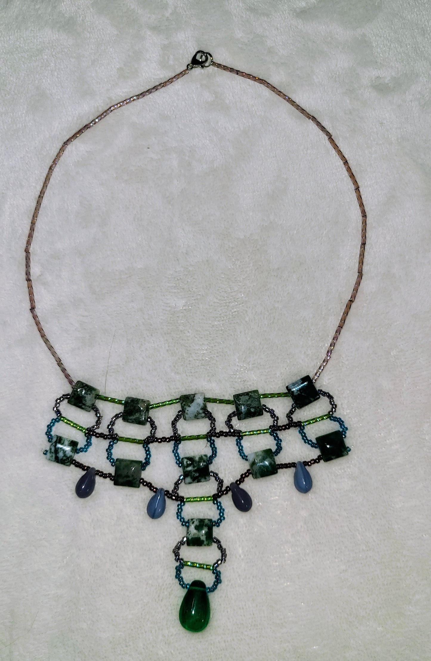 Tree Agate Desert Dusk Necklace