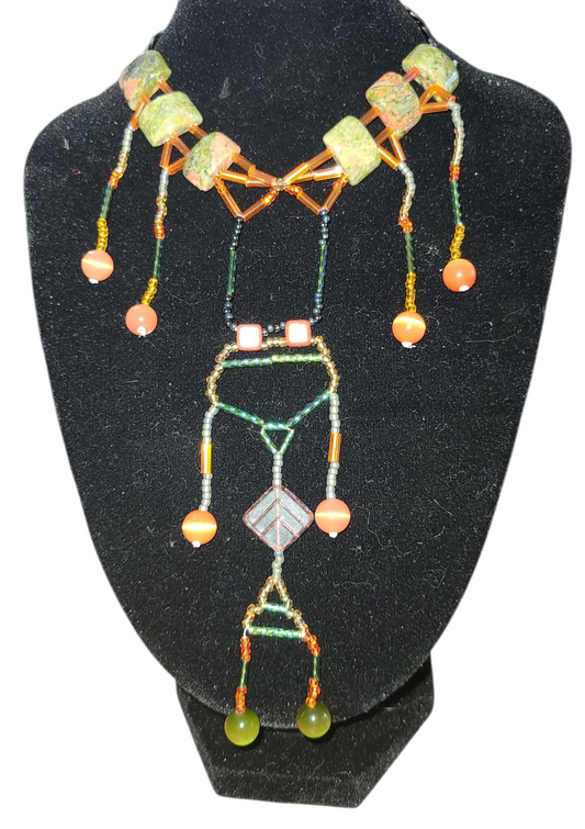 Unakite Tellmark Necklace
