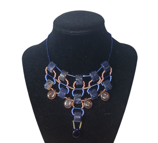 Sodalite Desert Dusk Necklace