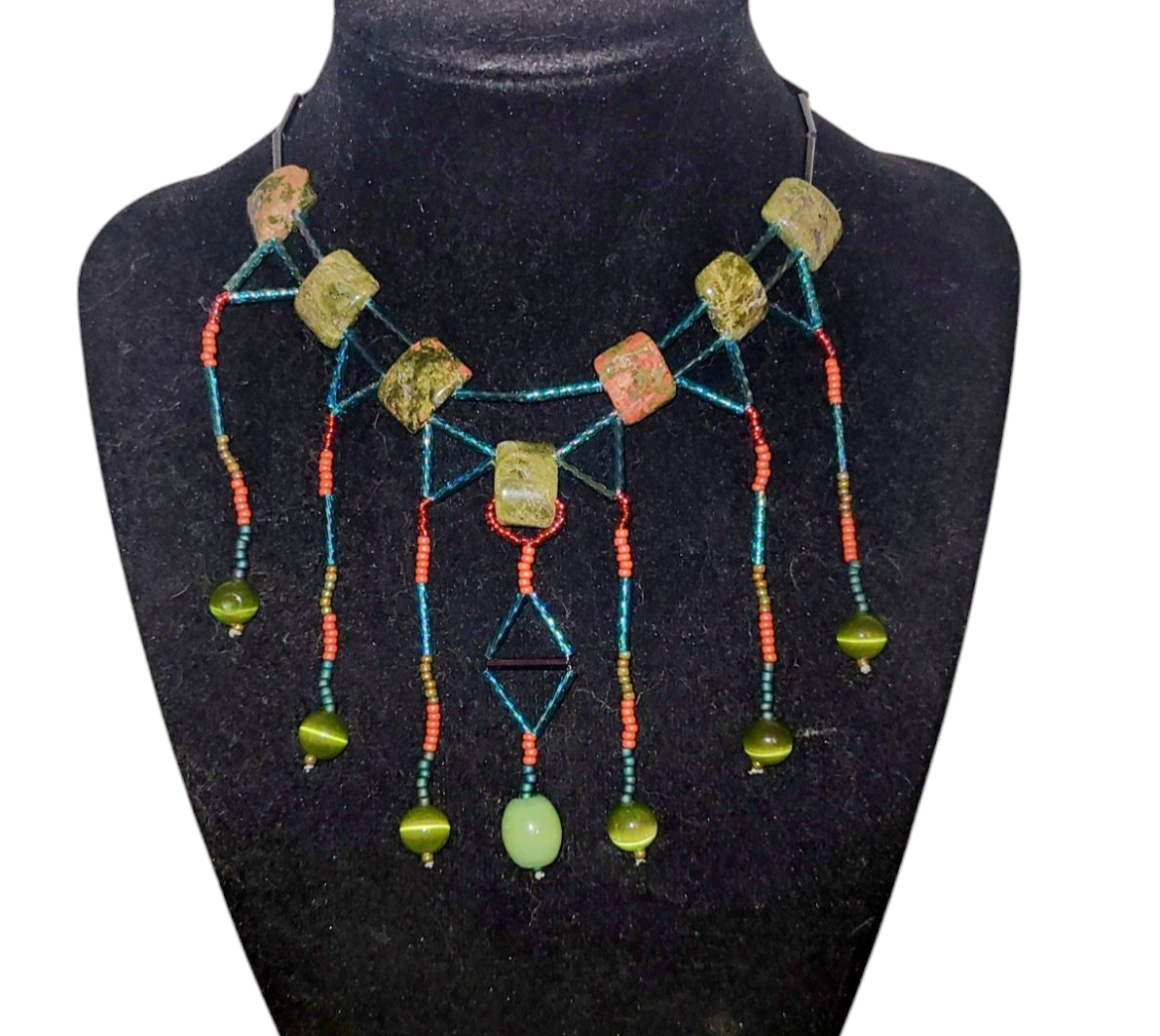 Unakite Adriatic Splendor Necklace